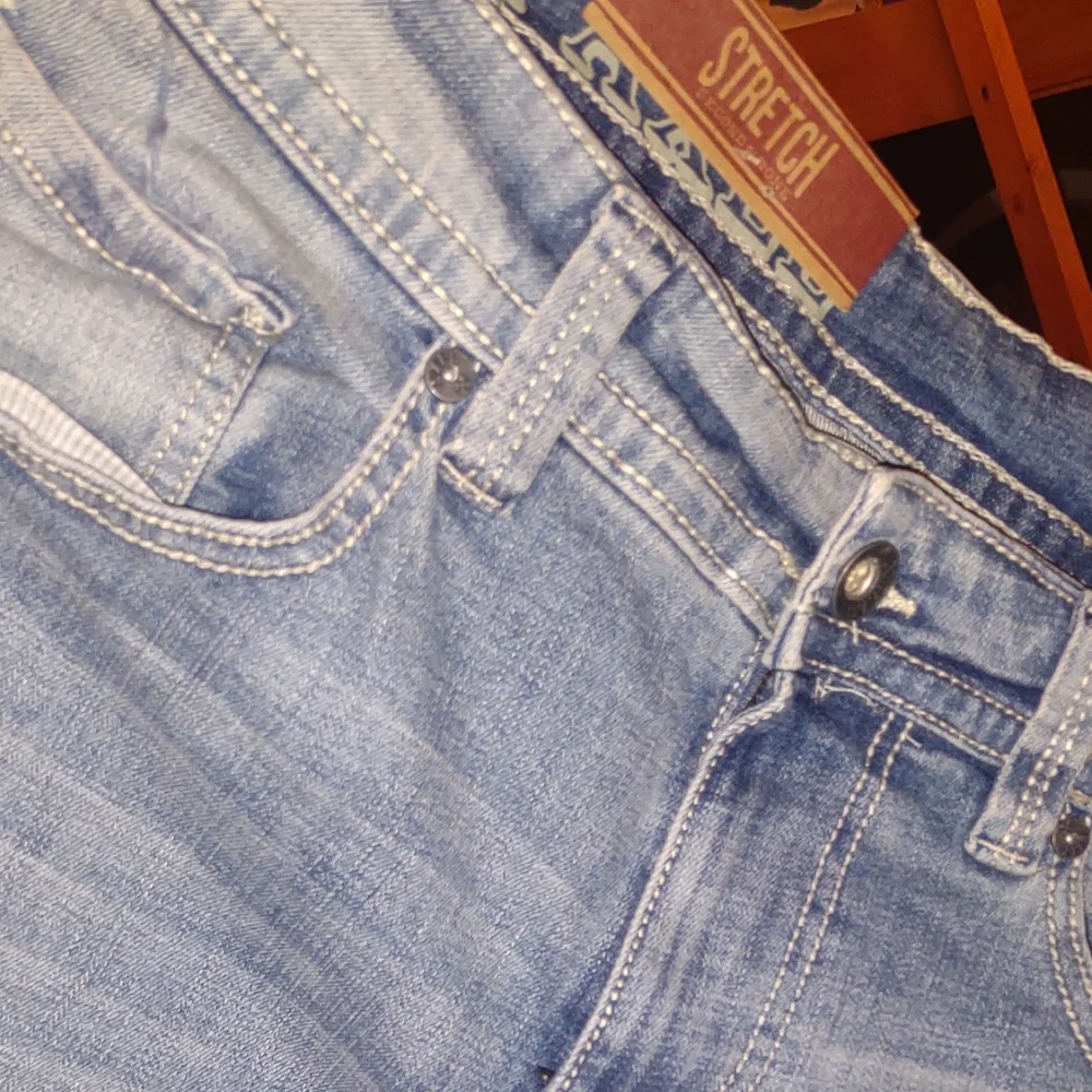 Axel Slim Boot Men's Jeans 34×32 - Picture 3 of 5